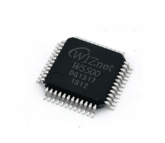 Компоненты 0 электроники IC обломока локальных сетей CTLR W5500 WIZnet одиночные